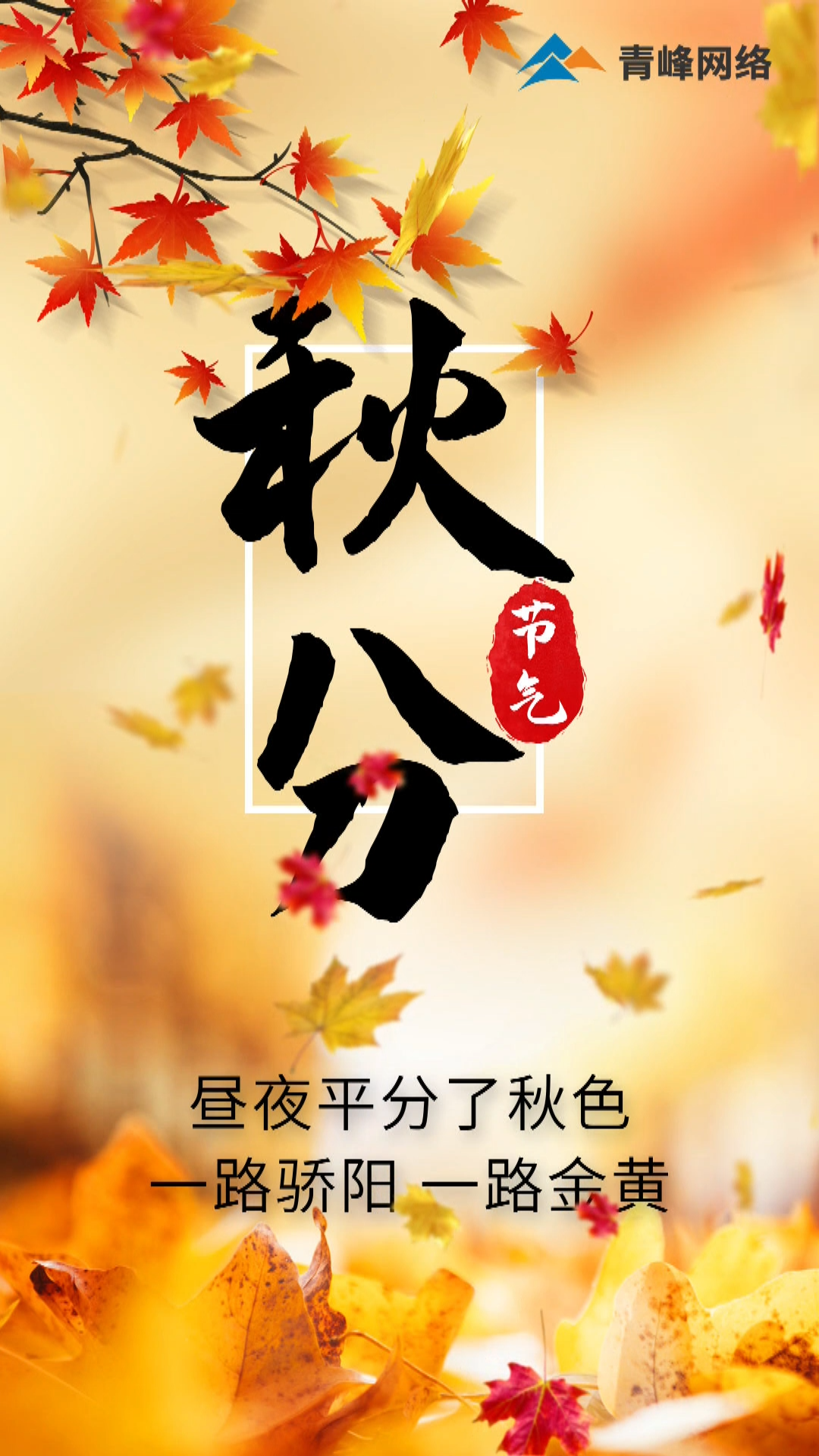 【秋分】晝夜平分了秋色，一路驕陽 一路金黃